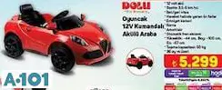 DOLU OYUNCAK 12 V KUMANDALI AKÜLÜ ARABA DOLU OYUNCAK 12 V KUMANDALI AKÜLÜ ARABA